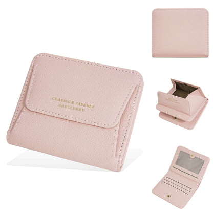 Mini Solid Color Card Cases Wallets