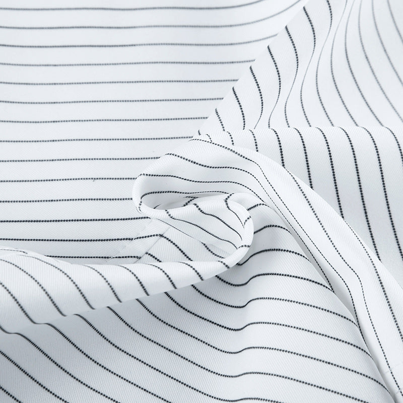 Striped Hip Wrap Slim Mini Skirt