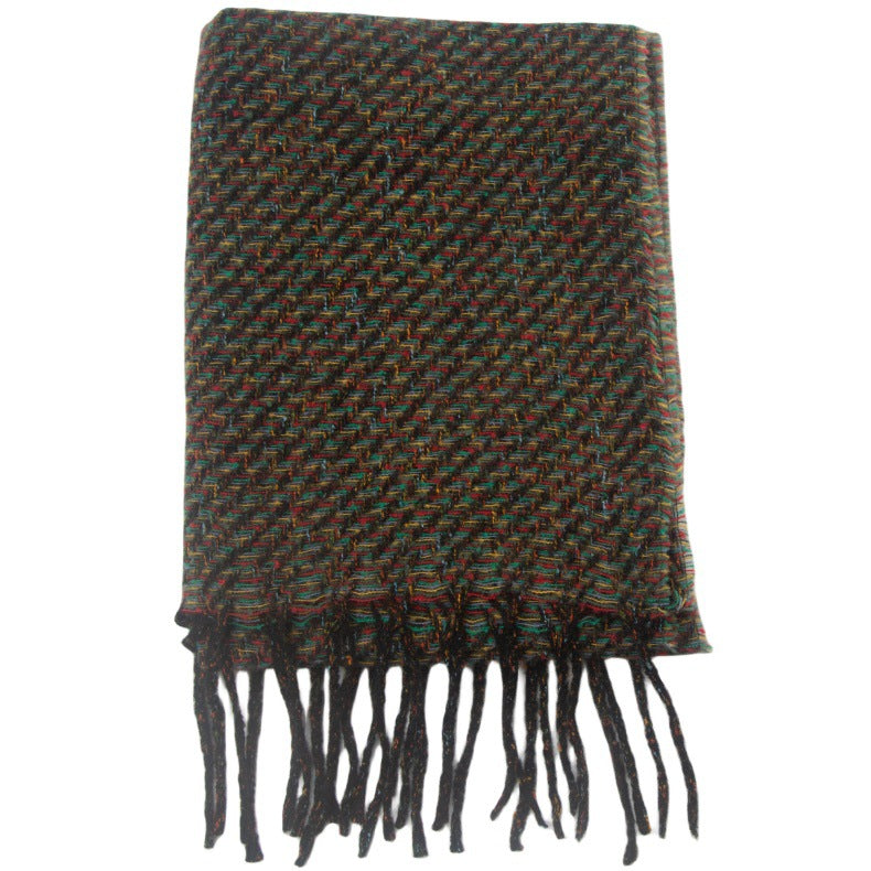 Vintage Tassle Simple Scarves