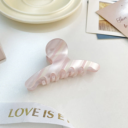 Iridescent Cute Acetate Hair Claw