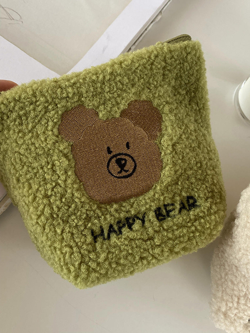 Plush Bear Cute Cosmetic Bag