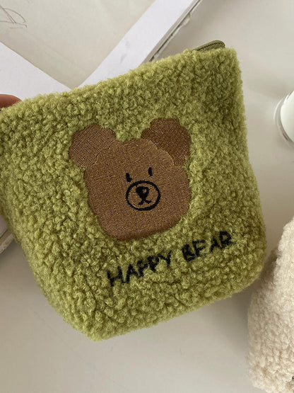 Plush Bear Cute Cosmetic Bag