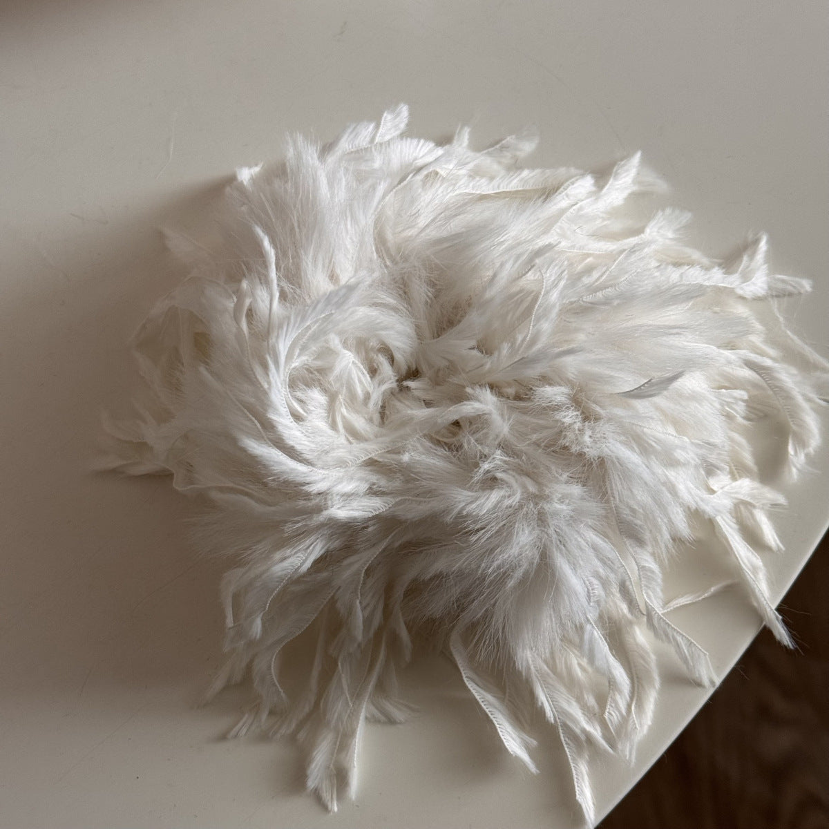 Soft Long Fuzzy Fluffy Fur Hair Tie