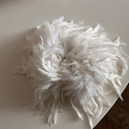 Soft Long Fuzzy Fluffy Fur Hair Tie