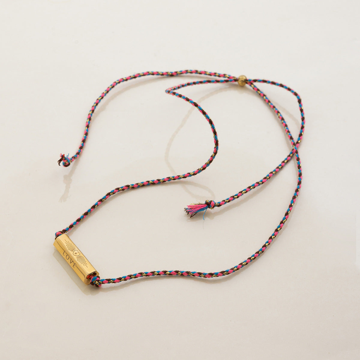 Vintage Cross Pendant Chain Necklace