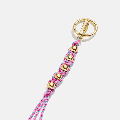 Colorful Flower Beads Keychain Bag Charms