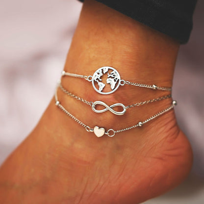 Love Layers Vintage Anklet