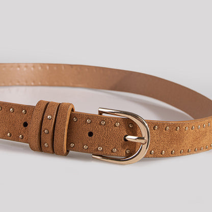 Punk Stud Western Simple Belt