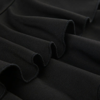 Lace Splicing A-Line Ruffle Mini Skirt