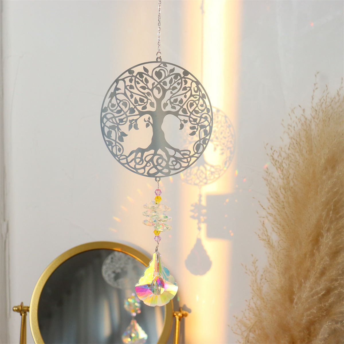 3+ Metal Animal Crystal Suncatcher Hangings