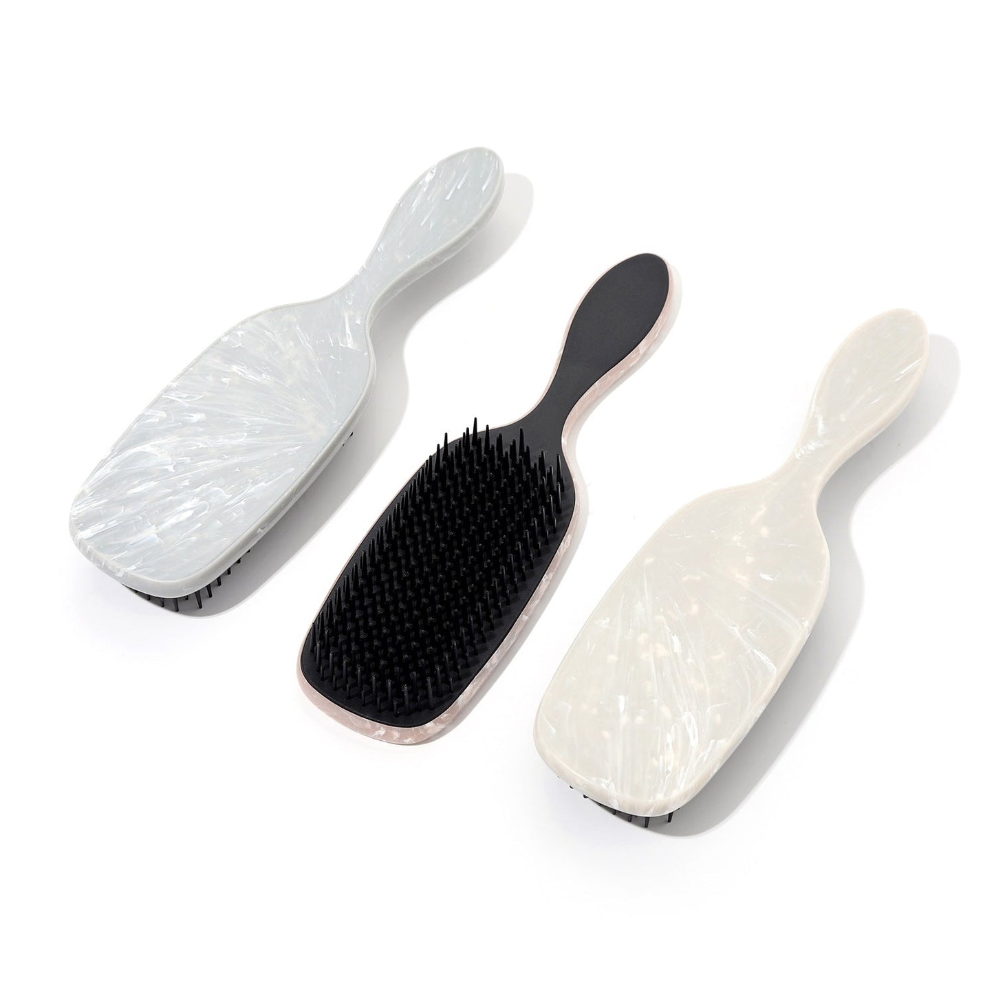 Marbled Handle Massage Air Cushion Comb