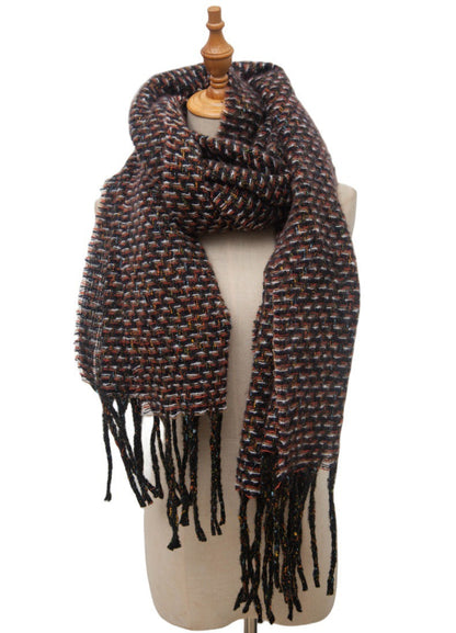 Vintage Tassle Simple Scarves