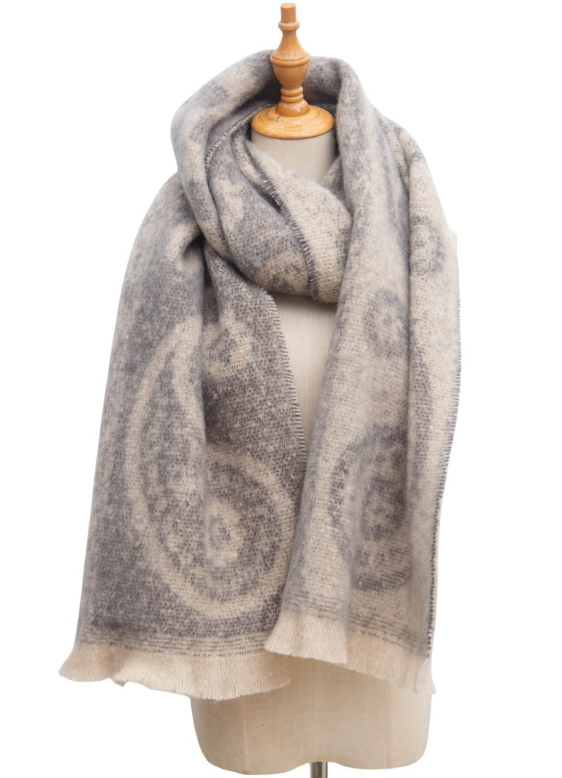 Plaid Print Vintage Scarves