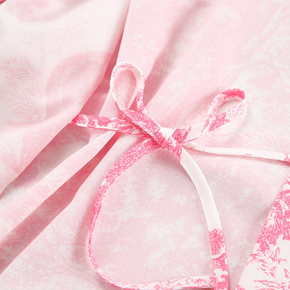 Print Soft Loose Homewear Sets