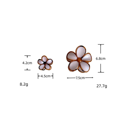Splicing Flower Elegant Hair Claw Clips