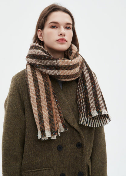 Vintage Stripe Patchwork Scarves