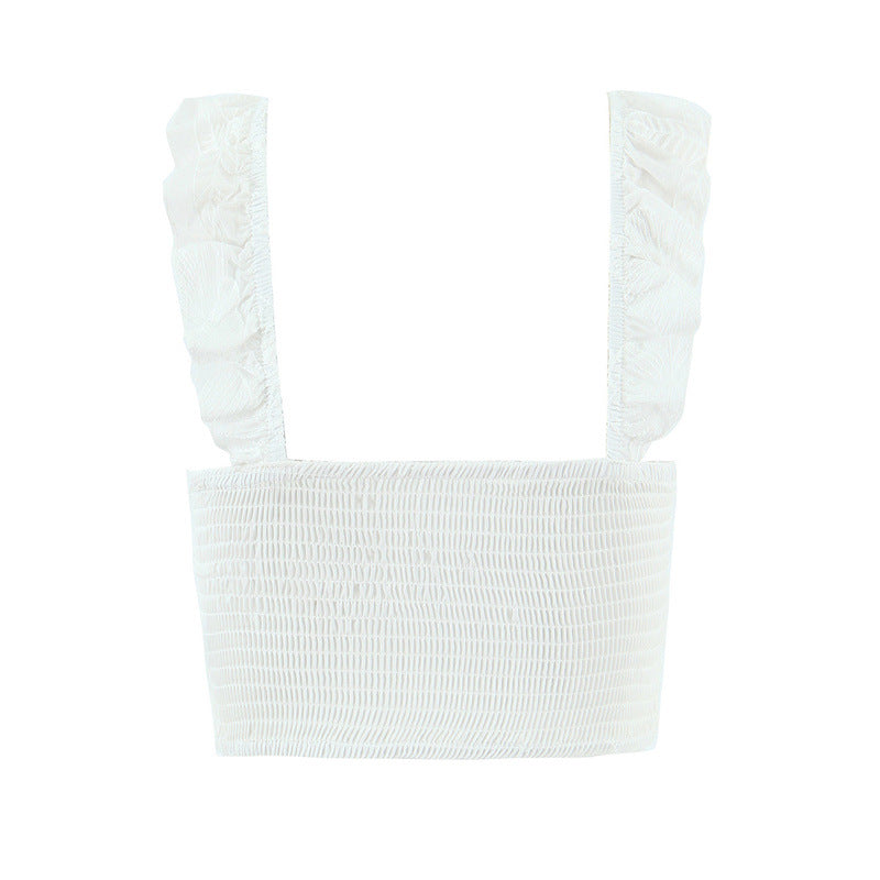 Sexy Embroidered Cami Top and Skirt Set