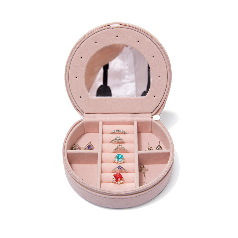 Simple Multi-Layer Portable Jewelry Case
