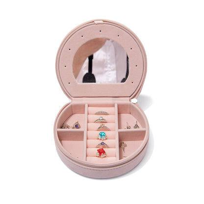 Simple Multi-Layer Portable Jewelry Case