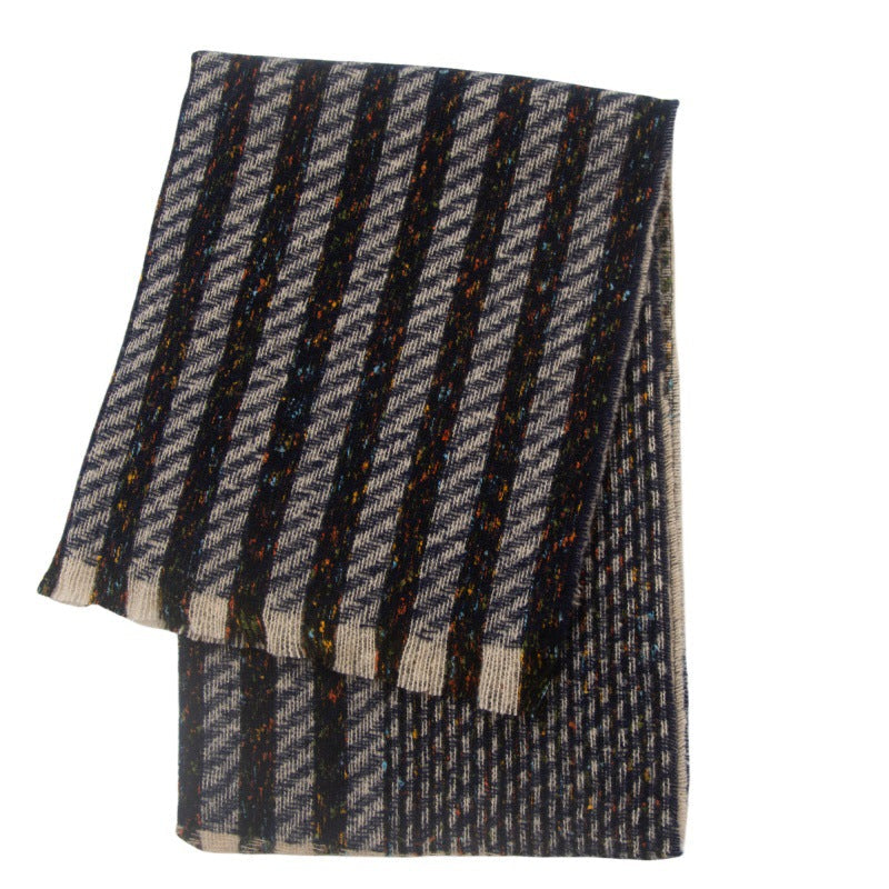 Vintage Stripe Patchwork Scarves