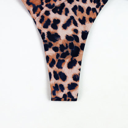 Stylish Color Block Strap Bikini Swimwear