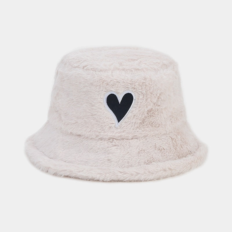 Love Patch Simple Soft Bucket Hats