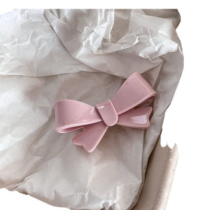 Pink Sweet Bow Hair Clip