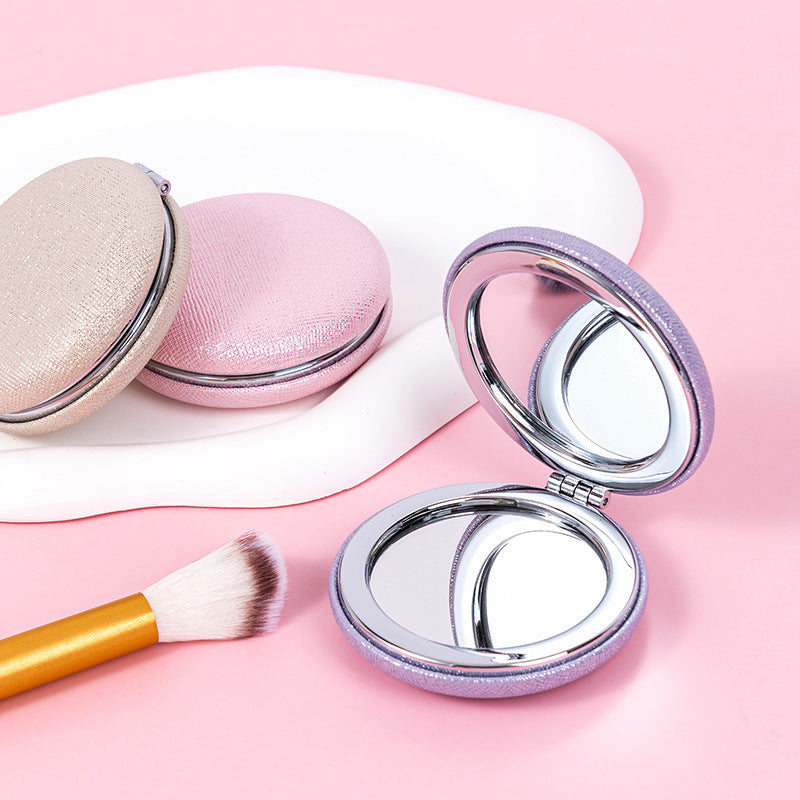Candy Color Shiny Mini Makeup Mirror