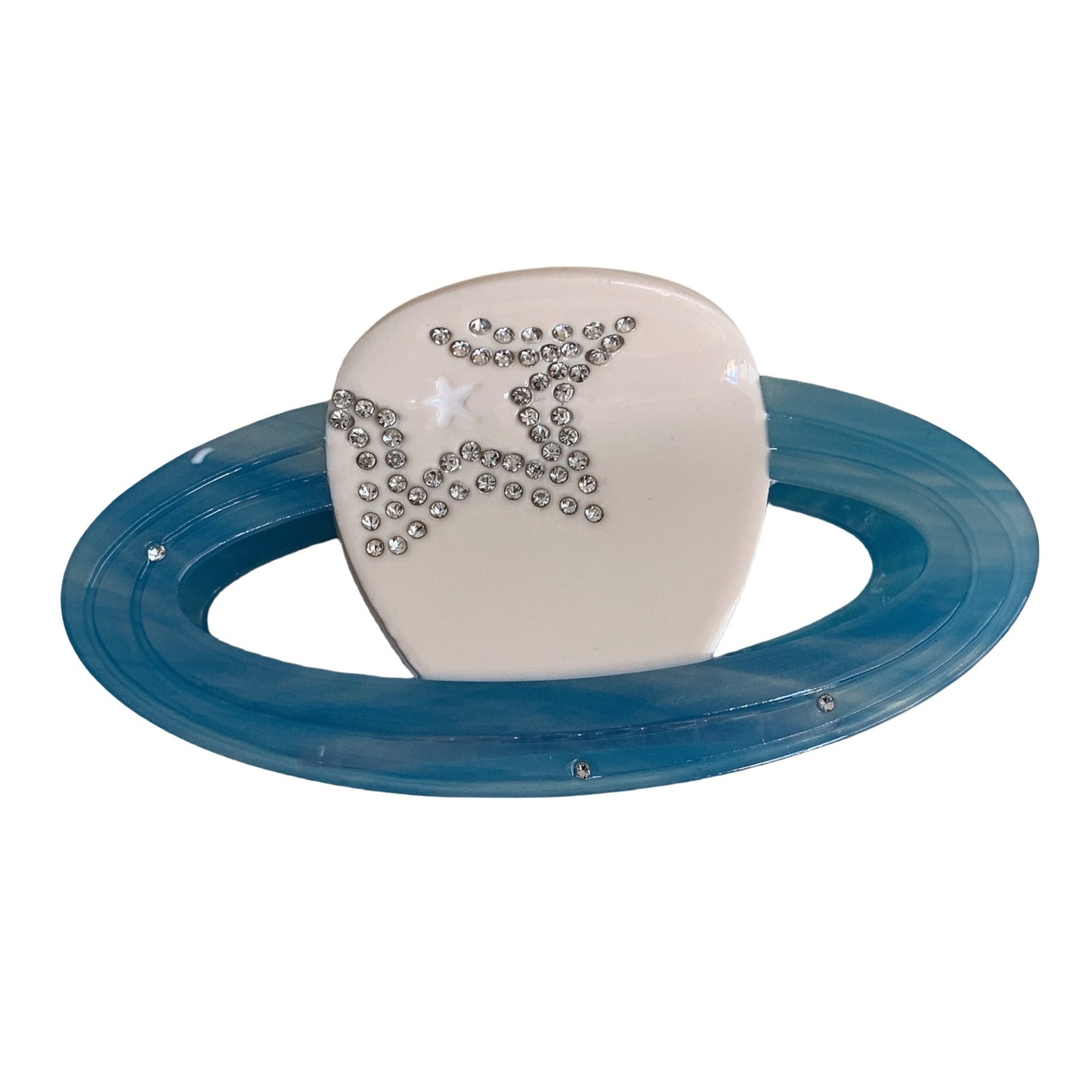 Sweet Star Rhinestone Geometric Hair Claw