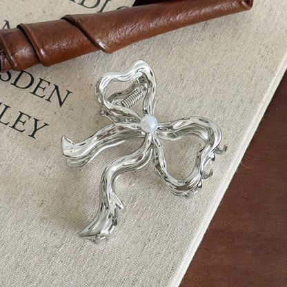 Halloween Metal Bow Large Hair Claw