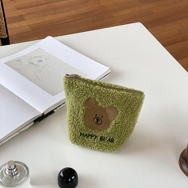 Plush Bear Cute Cosmetic Bag