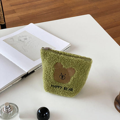 Plush Bear Cute Cosmetic Bag