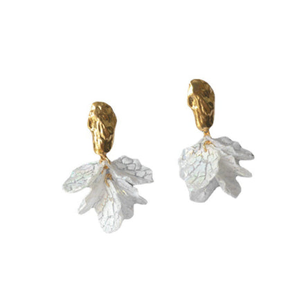 Sweet Fish Tail Stud Dangle Earrings