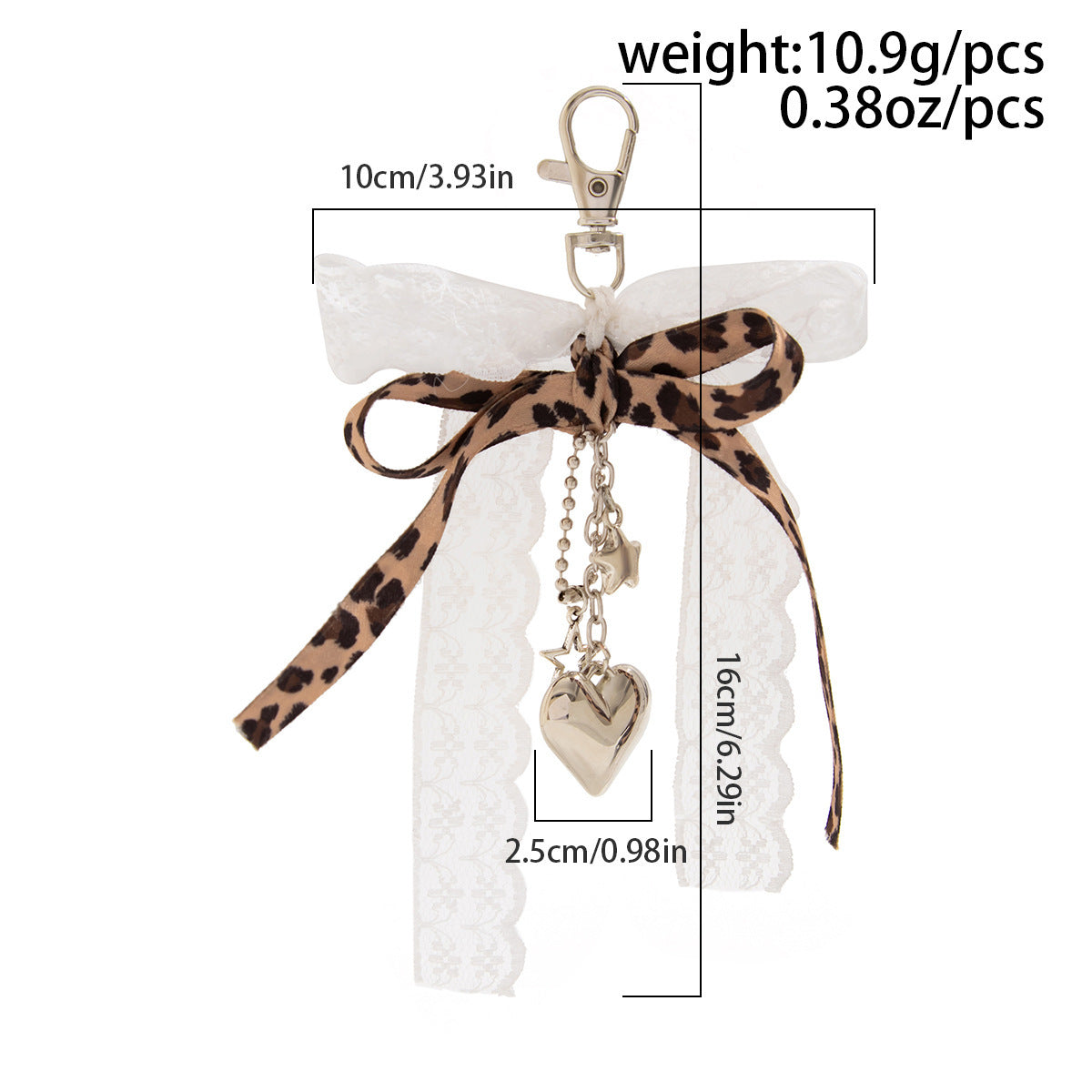 Sweet Bow Ribbon Keychain Bag Charms