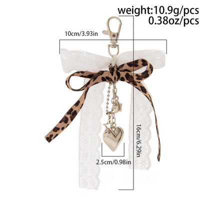 Sweet Bow Ribbon Keychain Bag Charms