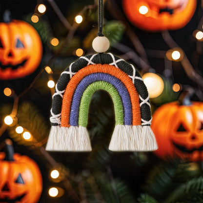 Rope Rainbow Tassel Halloween Hanging