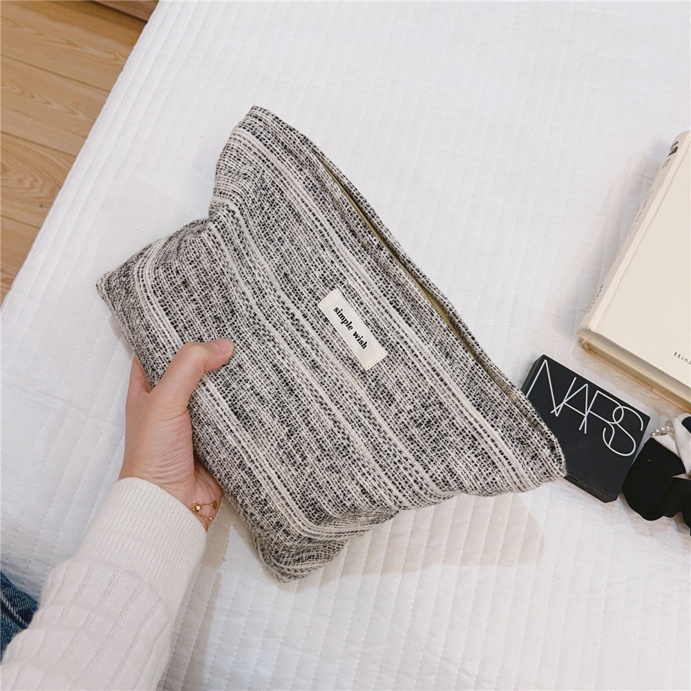 Simple Portable Large Capacity Makeup Bag