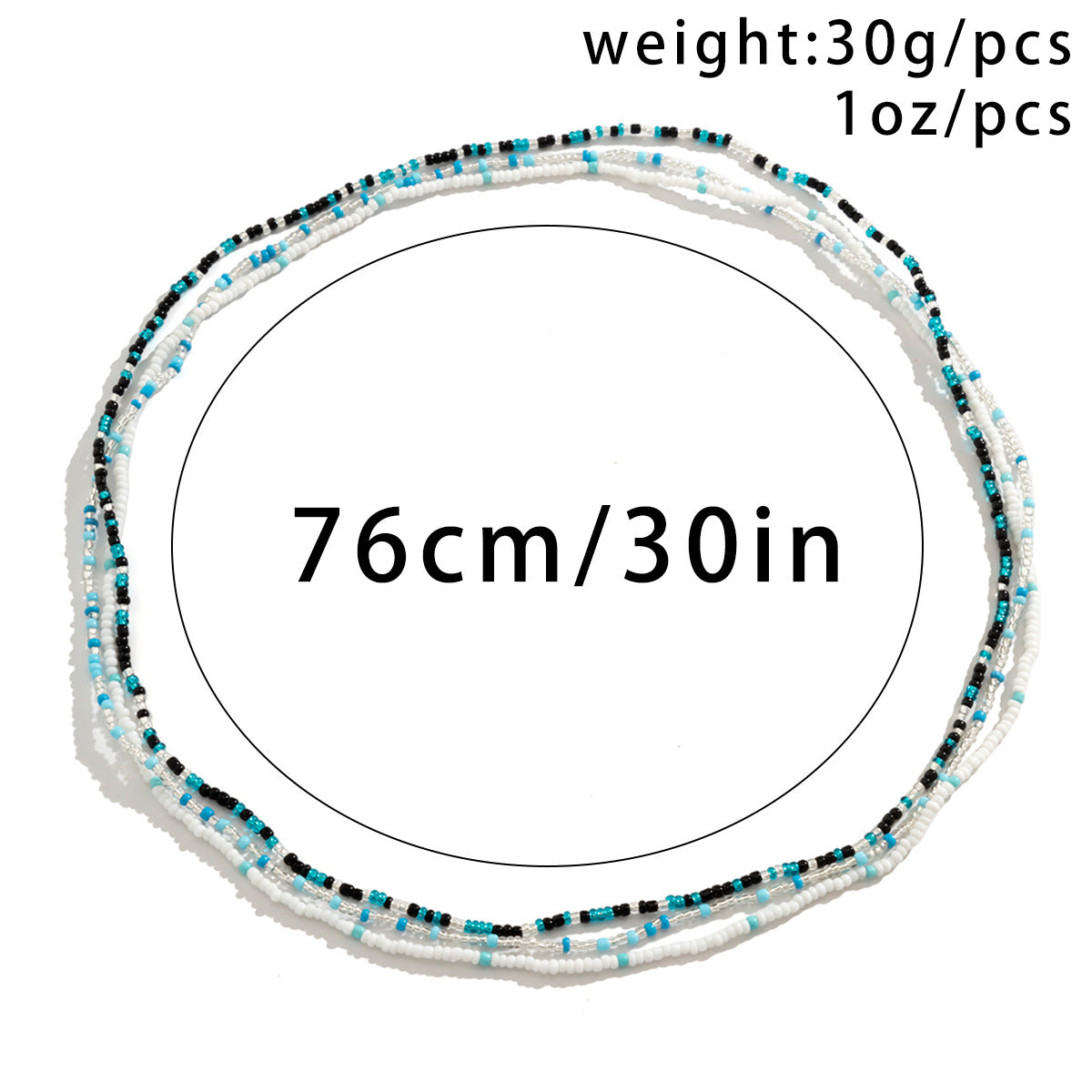 Bead Sexy Layered Waist Chain