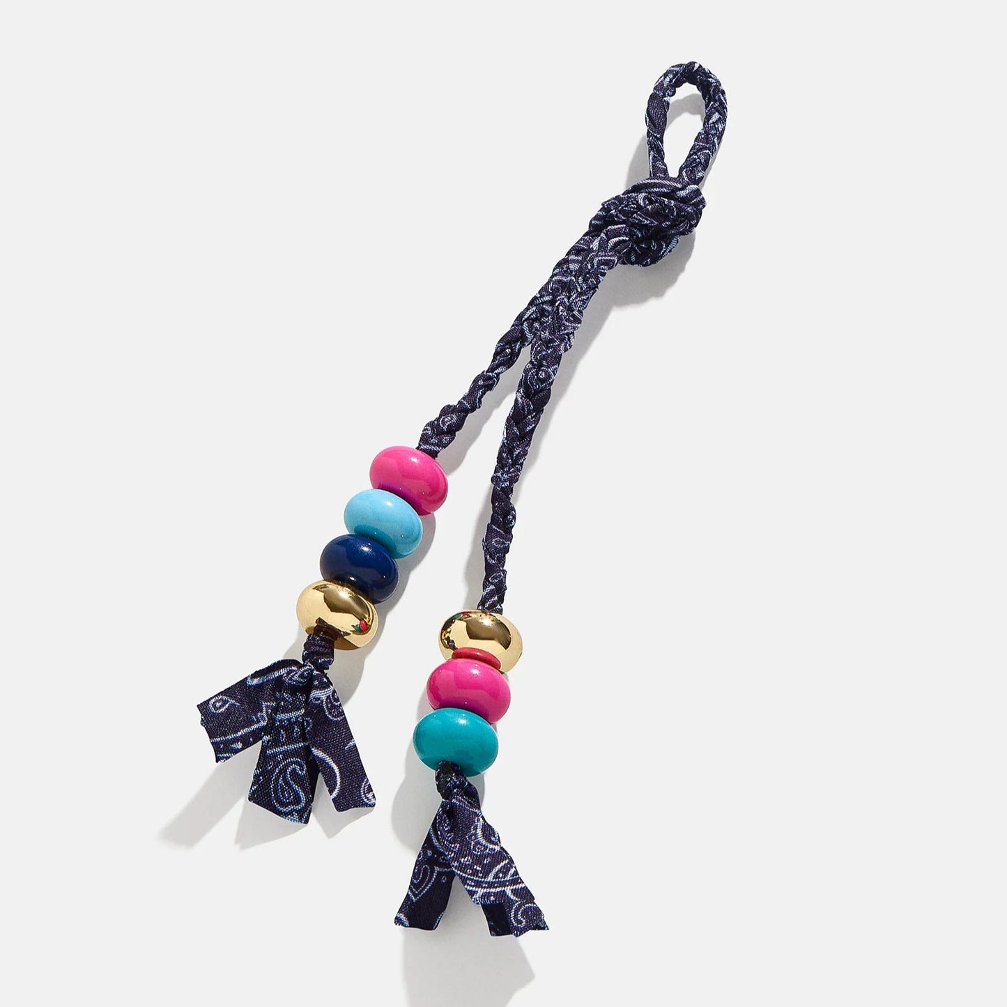 Colorful Flower Beads Keychain Bag Charms