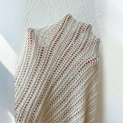 Solid Color Sexy Knit Off Shoulder Cover Up