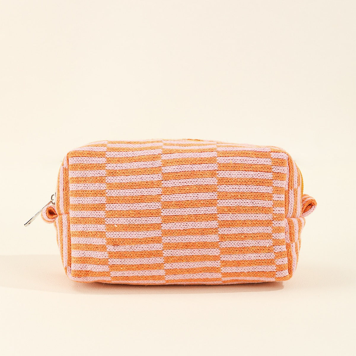 Color Block Simple Make Up Bag