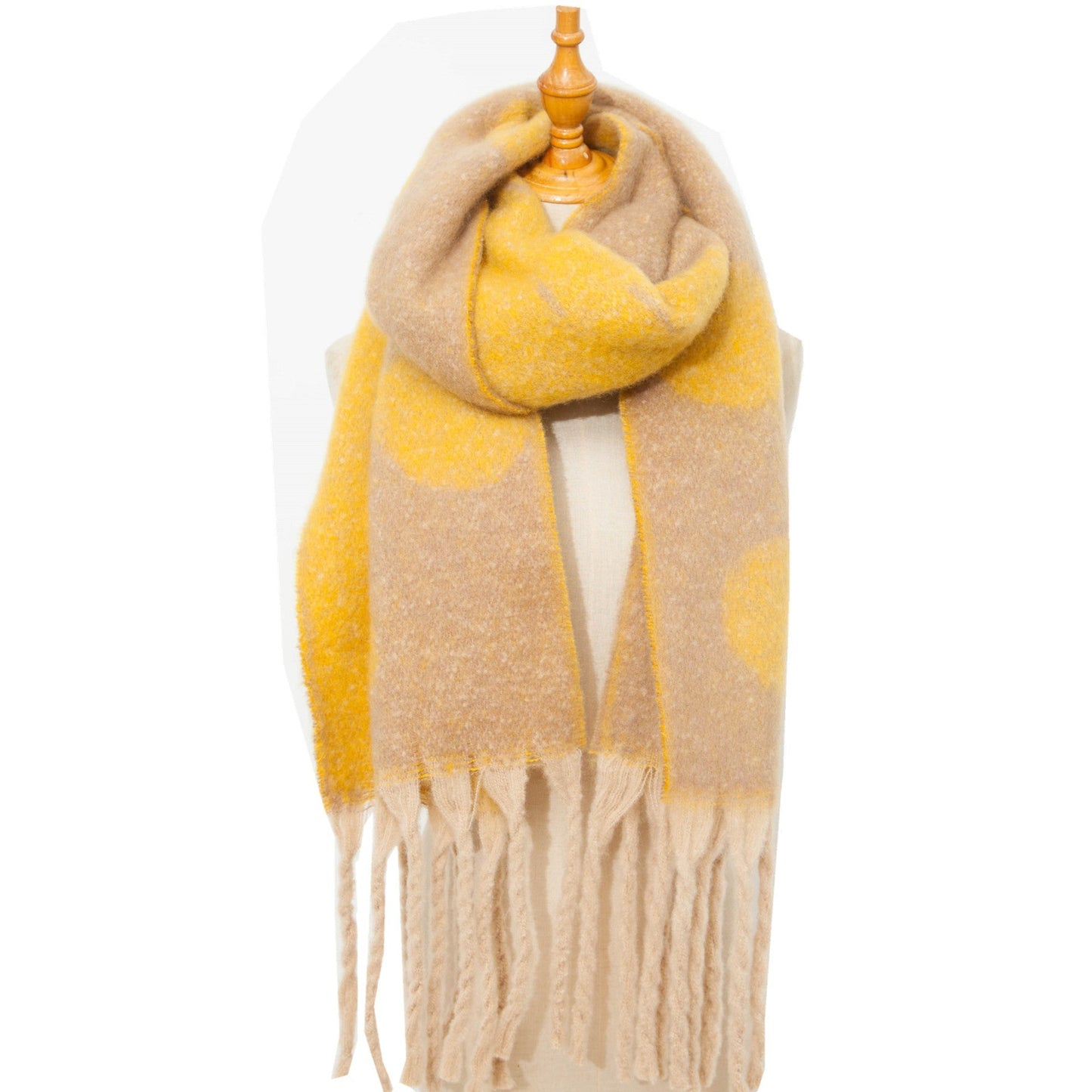 Patchework Color Point Scarves