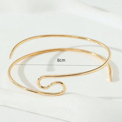 S-Shape Simple Adjustable Arm Cuff