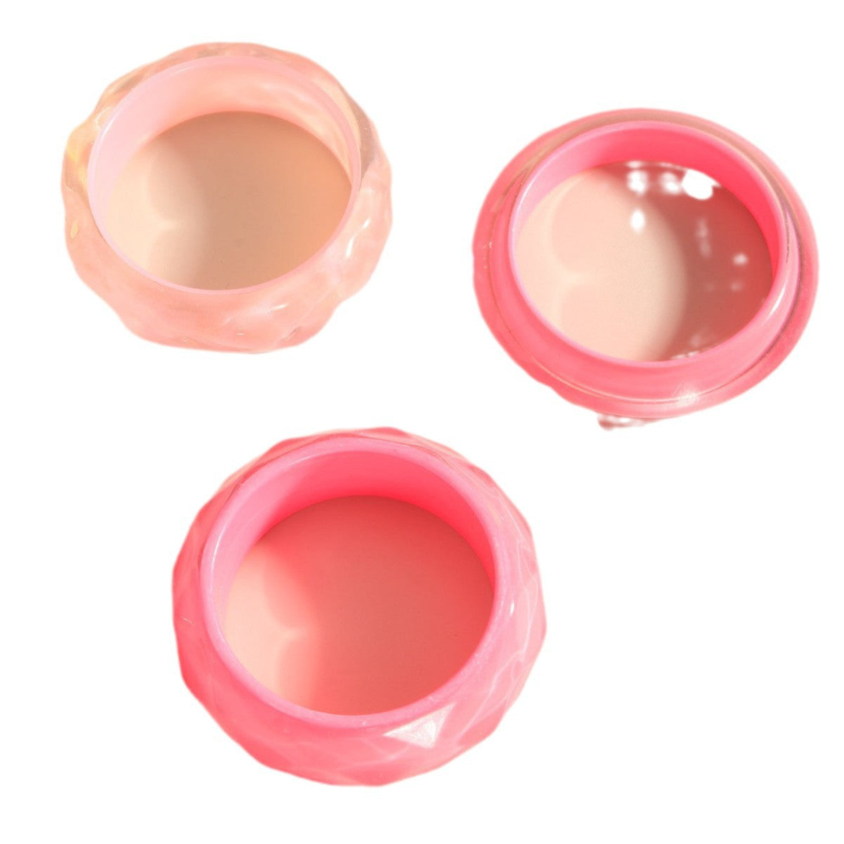 Pink Shiny Simple Acrylic Bracelets