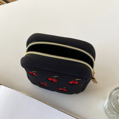 Square Cherry Sweet Cosmetic Bag