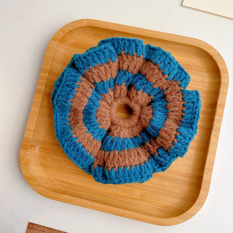 Cute Handmade Crochet Scrunchies Hair Tie