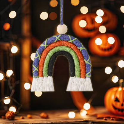 Rope Rainbow Tassel Halloween Hanging