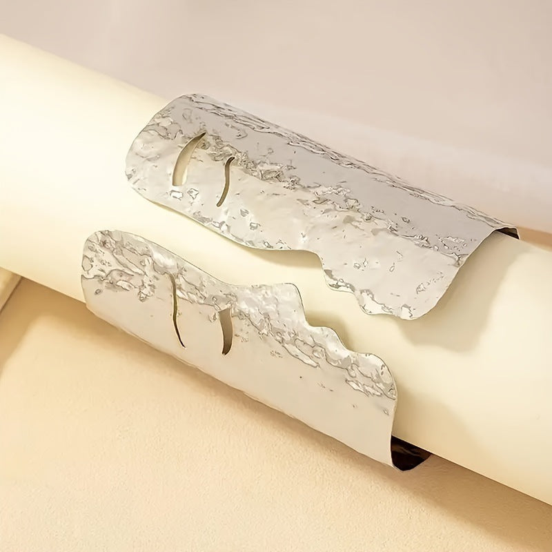 Simple Human Face Open Arm Cuff