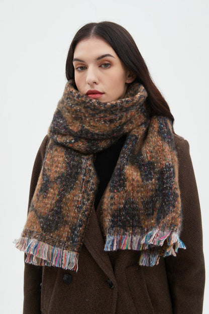 Leopard Print Contrast Color