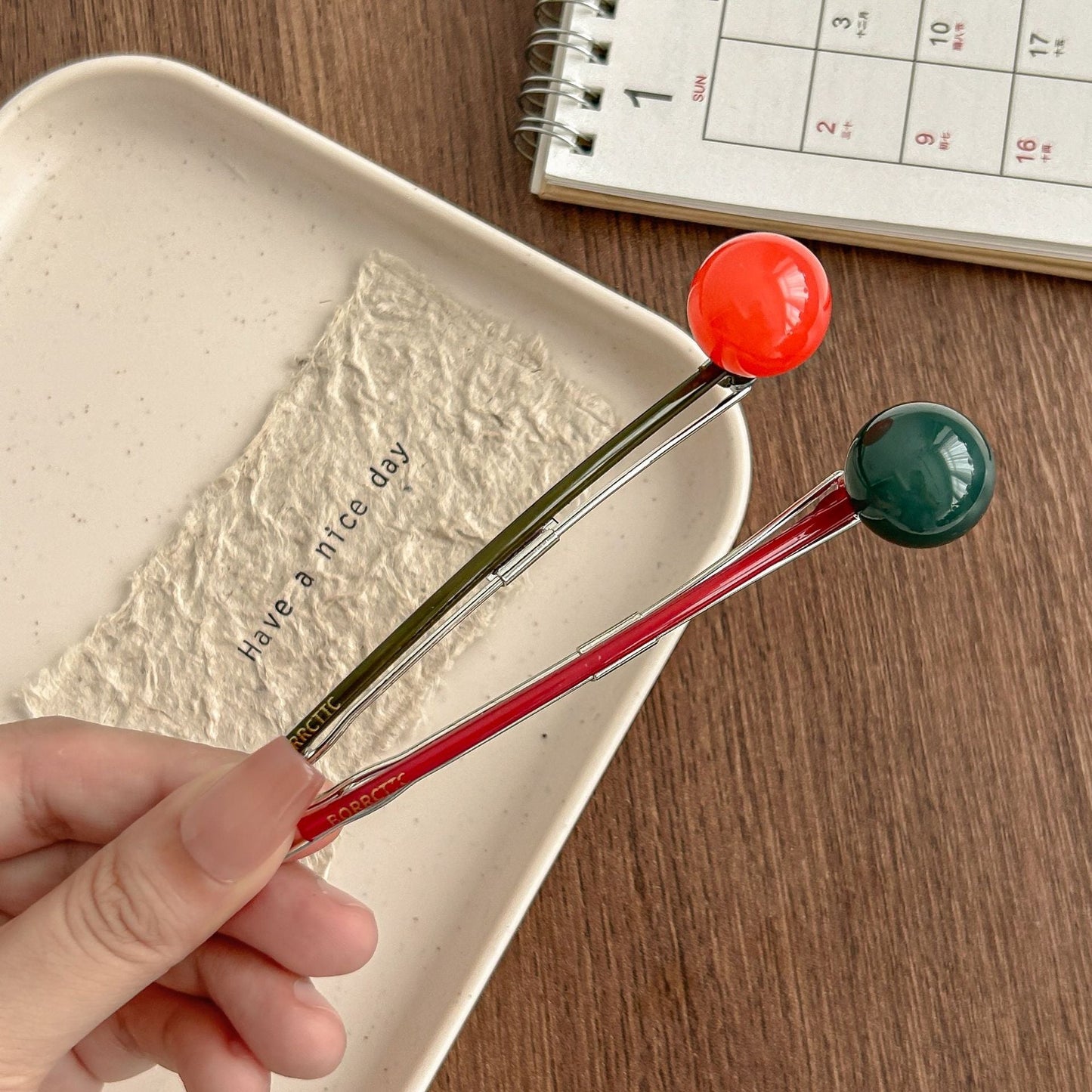 2+ Acrylic Colorful Lollipop Cute Hair Clips